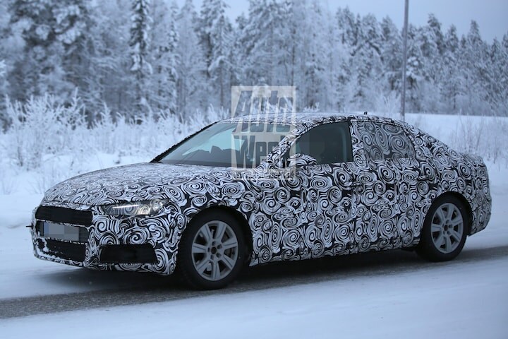 Audi A4 Spyshots