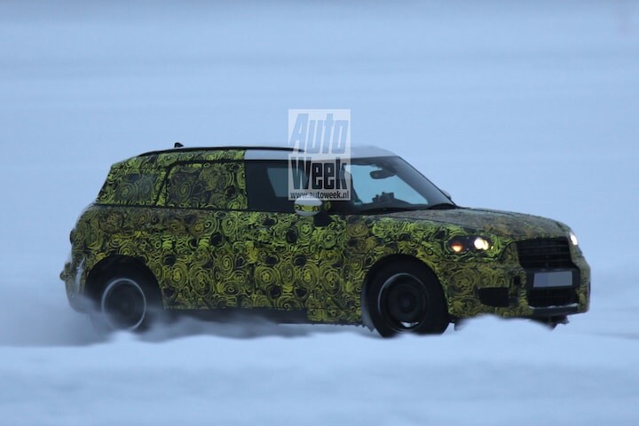 Mini Countryman spyshots