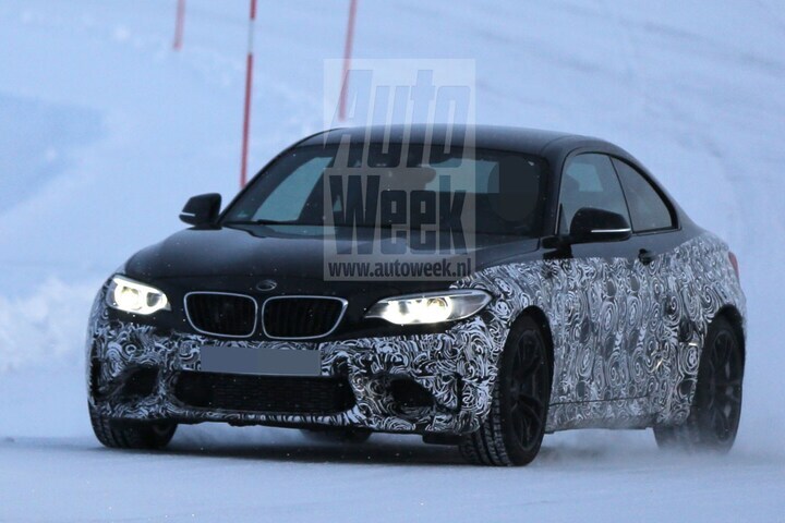 BMW M2 spyshot