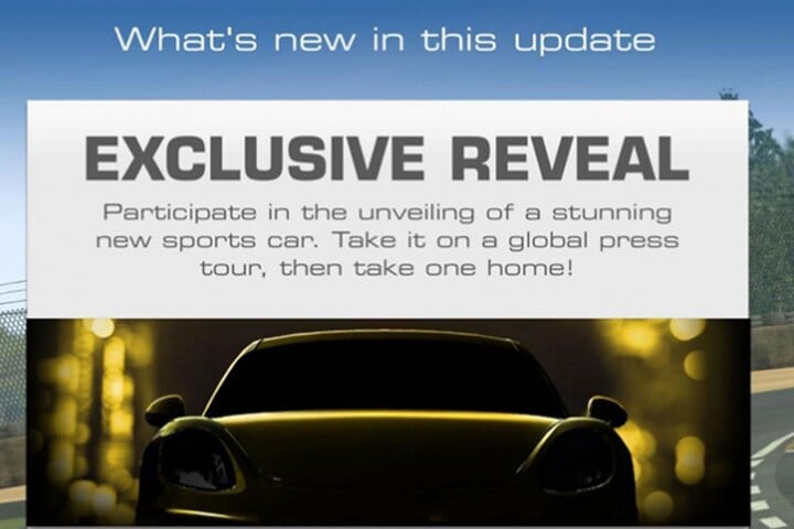 Real Racing teaser met Porsche Cayman GT4