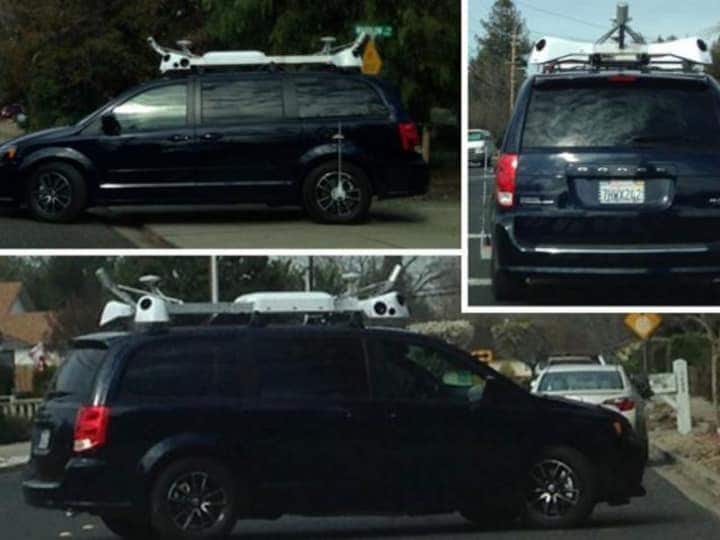 Test-Dodge van Apple