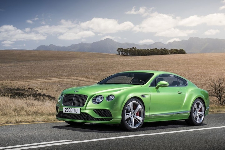 Bentley facelift Continental GT-familie