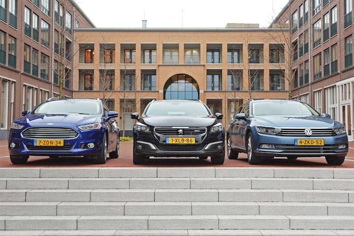 Ford Mondeo Wagon-Peugeot 508 SW-VW Passat Variant