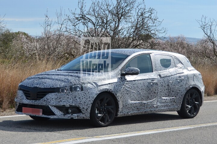 Renault Mégane spyshots