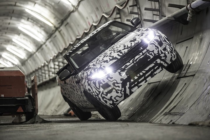 Range Rover Evoque Convertible teaser