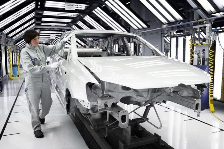 Volkswagen Kaluga fabriek Rusland