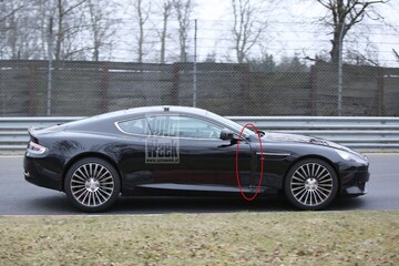 Aston Martin DB9 mule (foto SB-Medien)