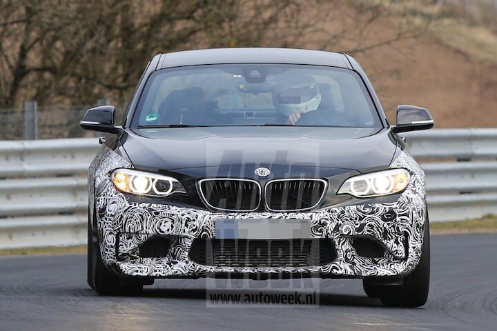 BMW M2 spyshot