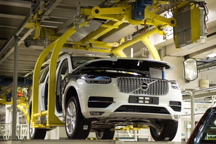 Volvo fabriek Torslanda