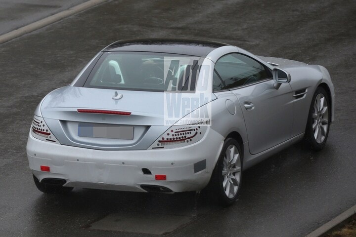 Mercedes SLC-klasse spyshots