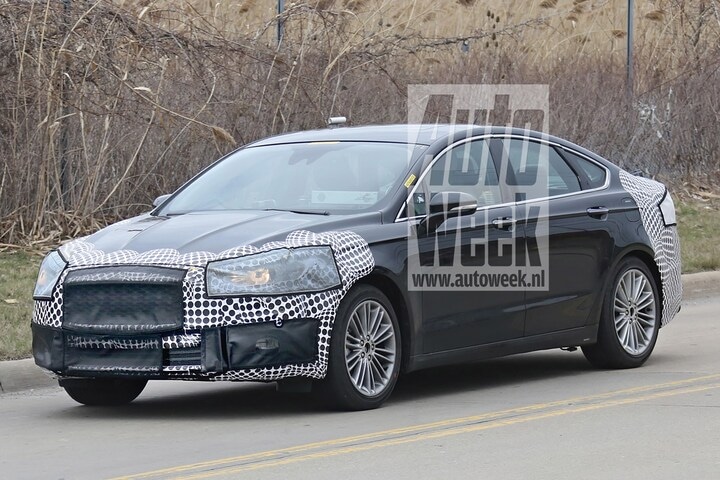 Ford Fusion/Mondeo facelift spyshots