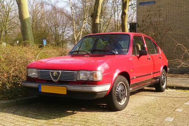 Alfa Romeo Alfasud In het Wild