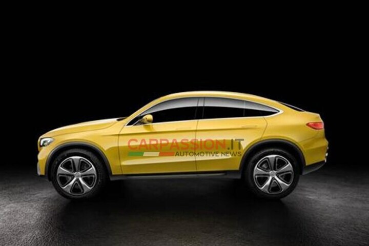 Mercedes GLC Coupé gelekt