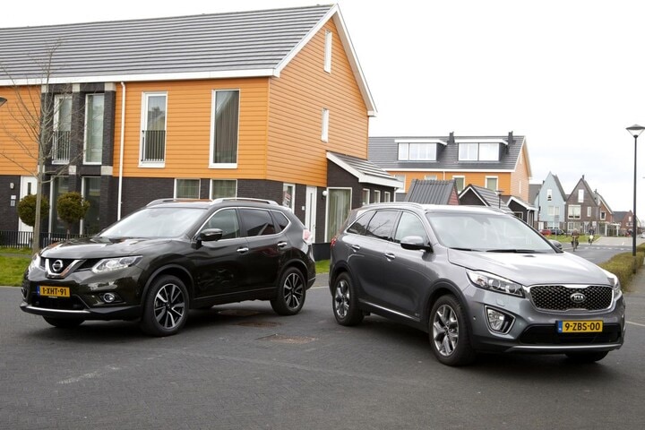 Nissan X-Trail - Kia Sorento