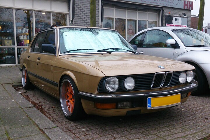 BMW 518i In het Wild