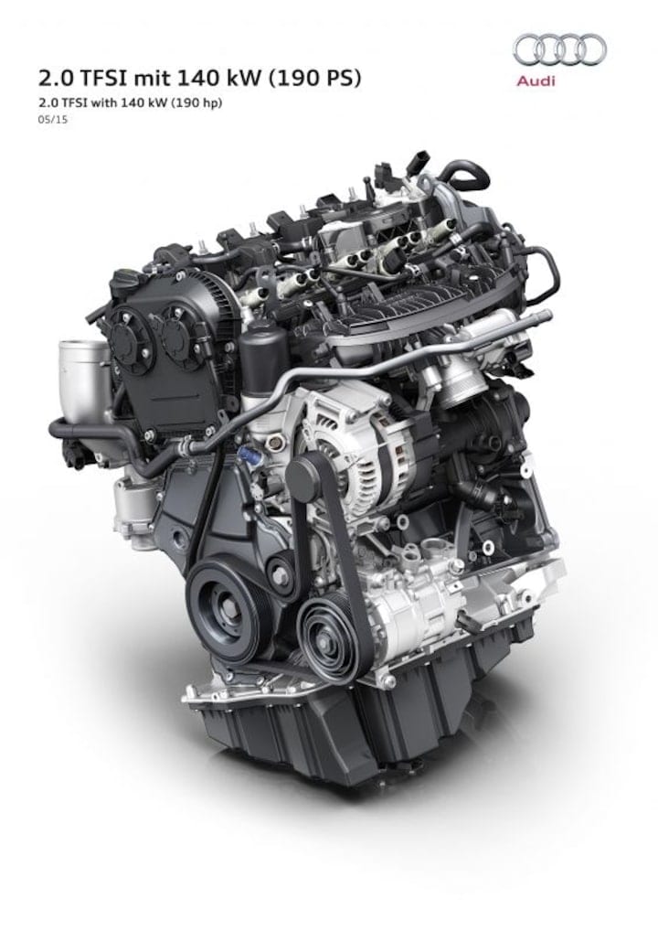 Audi nieuwe 2.0 TFSI