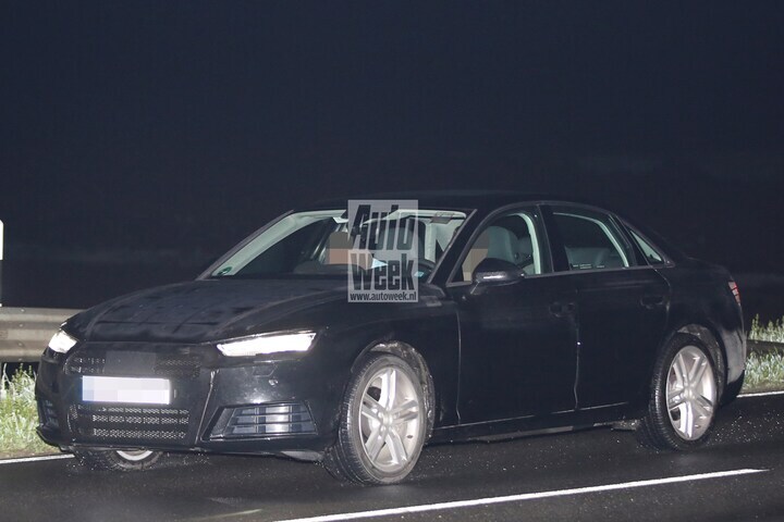 Audi A4 spyshots