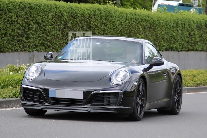 Porsche 911 facelift