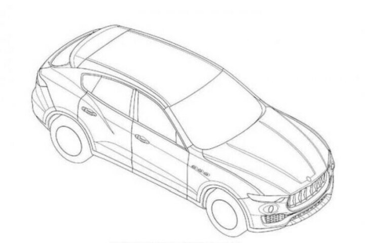 Maserati Levante patentschetsen