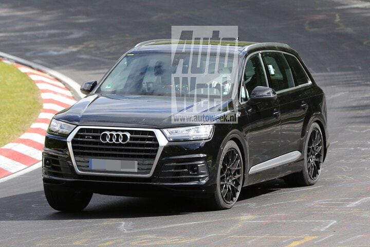 Audi SQ7 spyshots