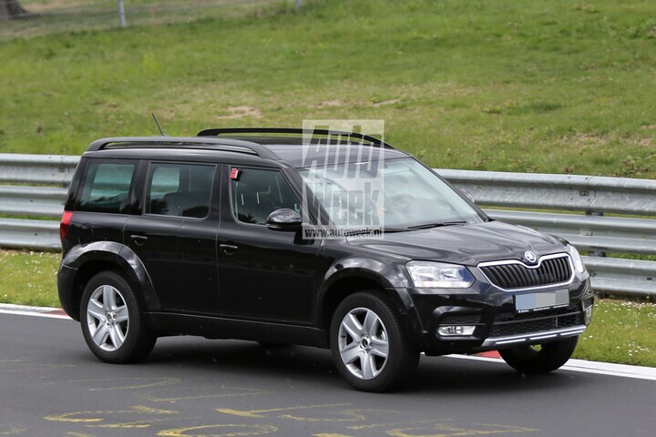 Skoda 'Snowman' spyshots