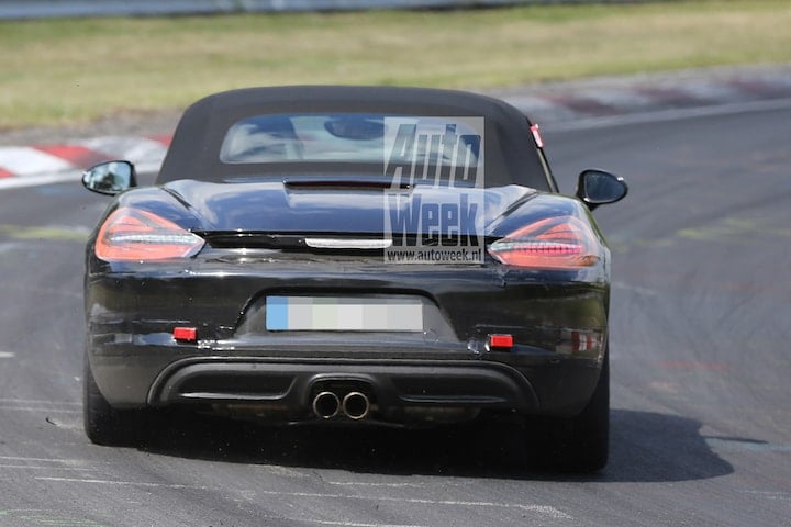 Porsche Boxster spyshots