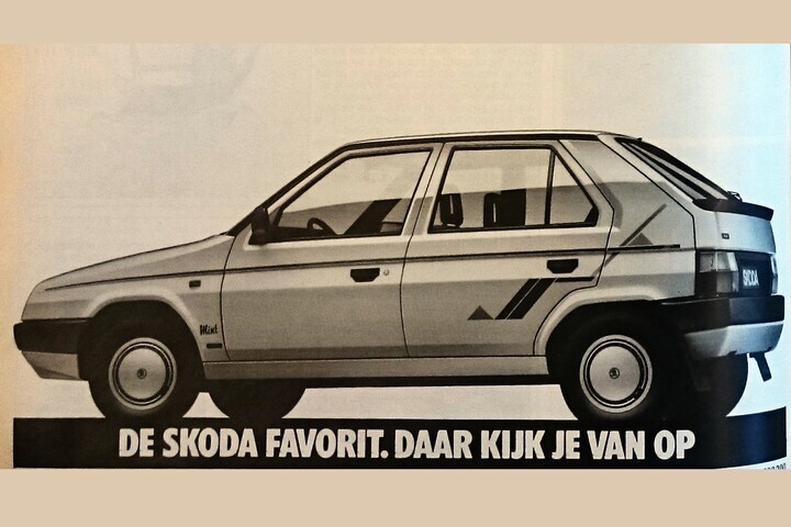 Skoda Favorit Toen in het nieuws