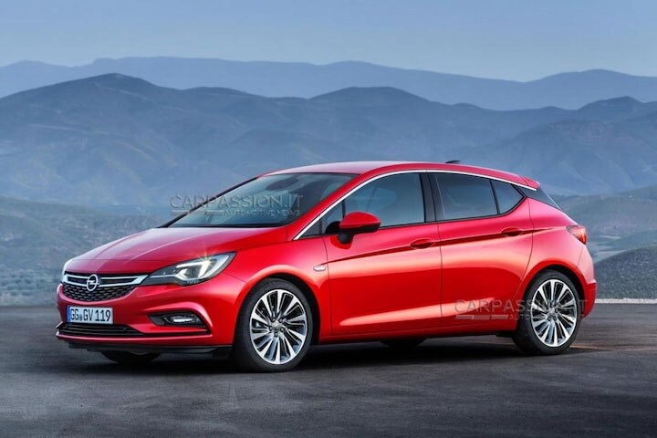Opel Astra gelekt