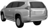Mitsubishi Challenger patentschetsen