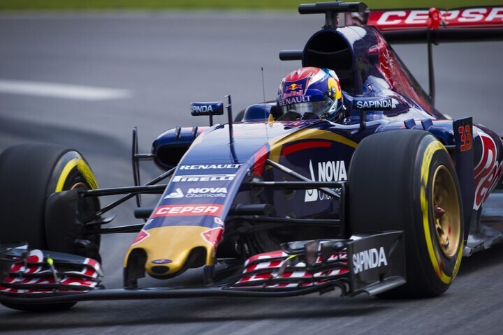 Max Verstappen tijdens vrije training GP Canada (f