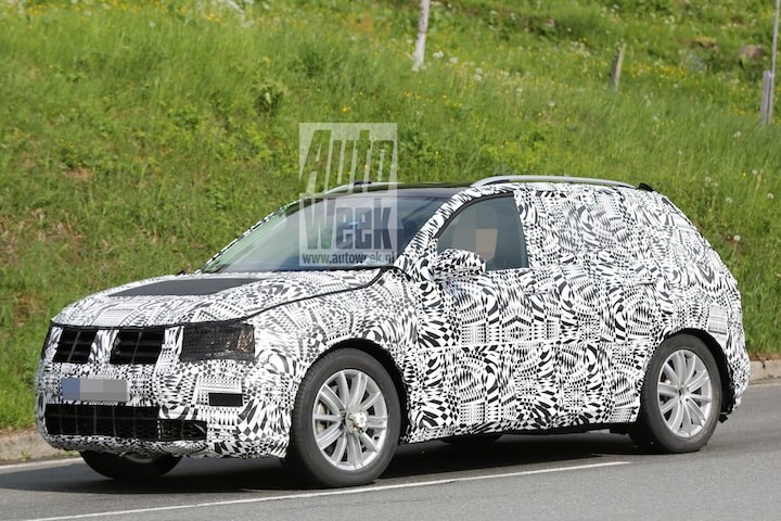 Volkswagen Tiguan spyshots