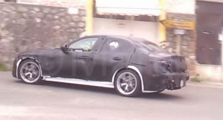 Alfa Romeo Giulia spyshot
