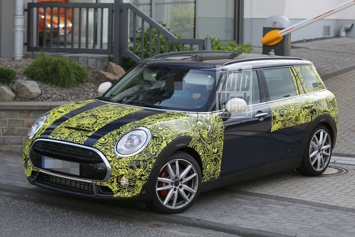 Mini Clubman spyshots