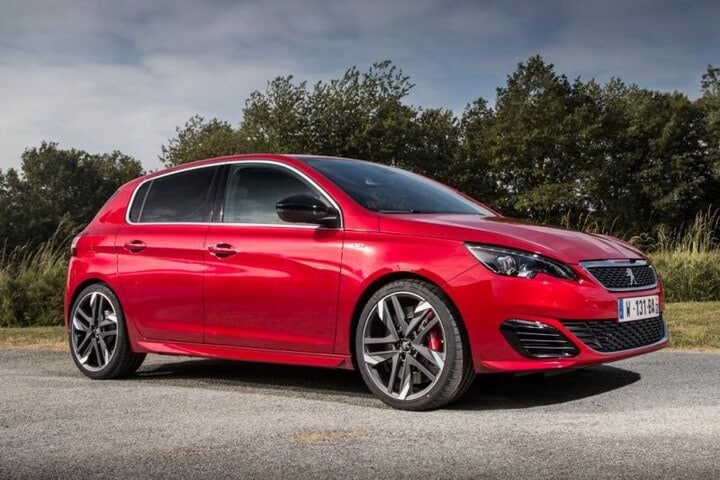 Peugeot 308 GTI gelekt