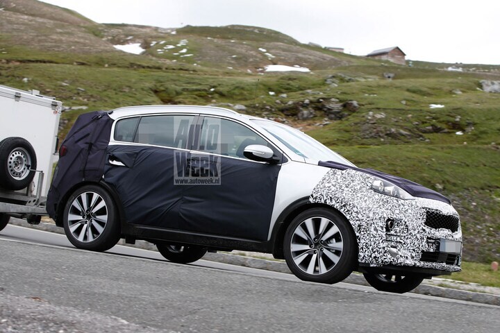 Kia Sportage spy shot (foto SB-Medien)