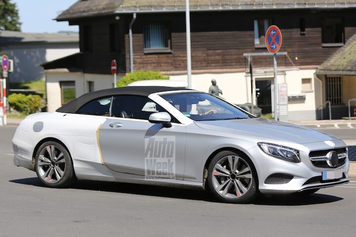 Mercedes S-klasse Cabrio