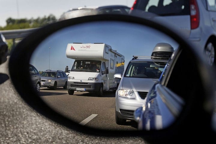 File vakantie (foto ANP)