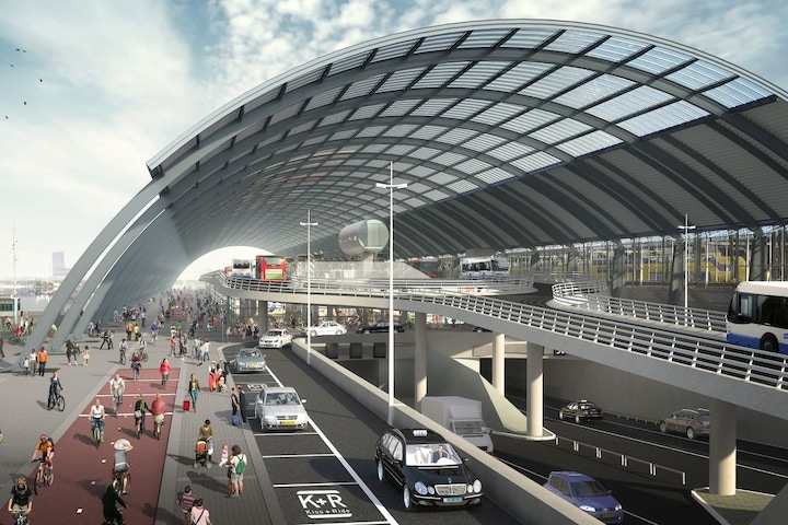 Michiel de Ruijtertunnel Amsterdam CS