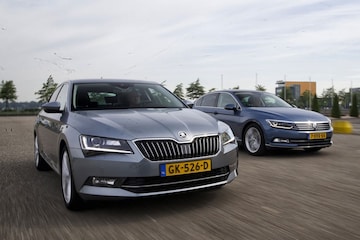 Skoda Superb-Volkswagen Passat
