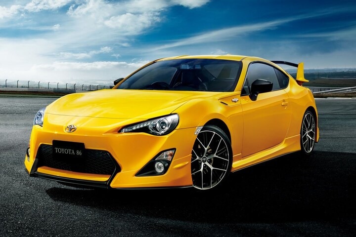 Toyota GT86 Sunrise Yellow