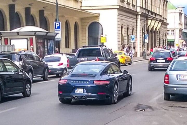 Porsche 911 facelift