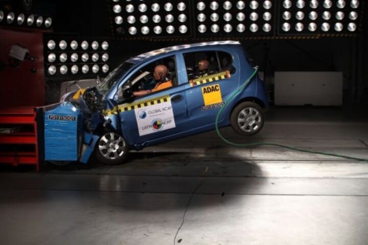 Latin NCAP Fiat Palio Chery QQ