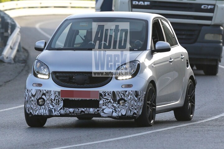 Smart Forfour spyshots