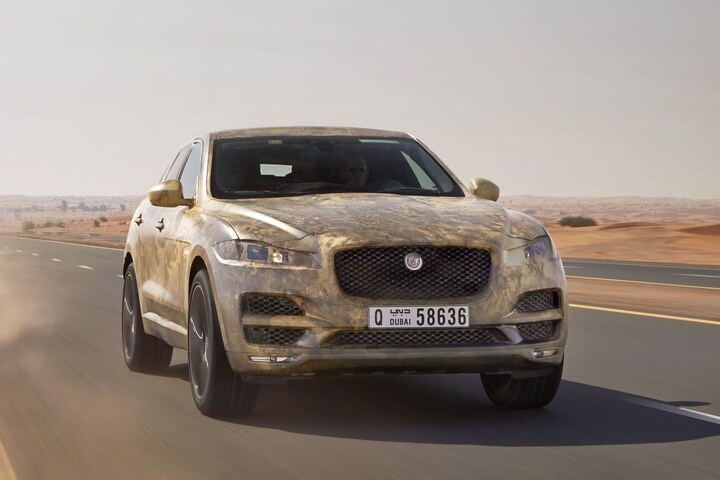 Jaguar F-Pace hittetest Dubai