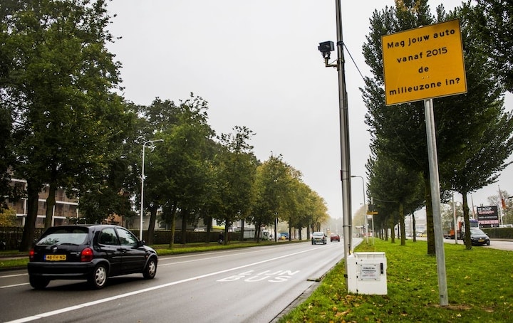 Milieuzone Utrecht (foto ANP)