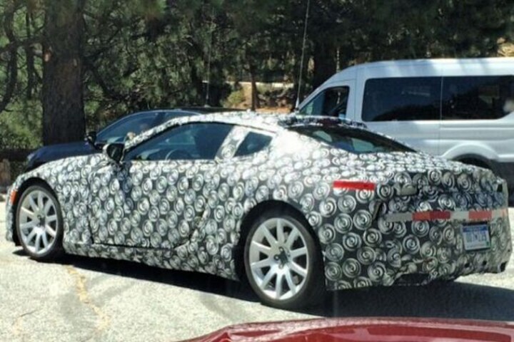 Lexus LC Spyshots