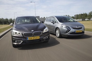 BMW 2-serie Gran Tourer - Opel Zafira Tourer