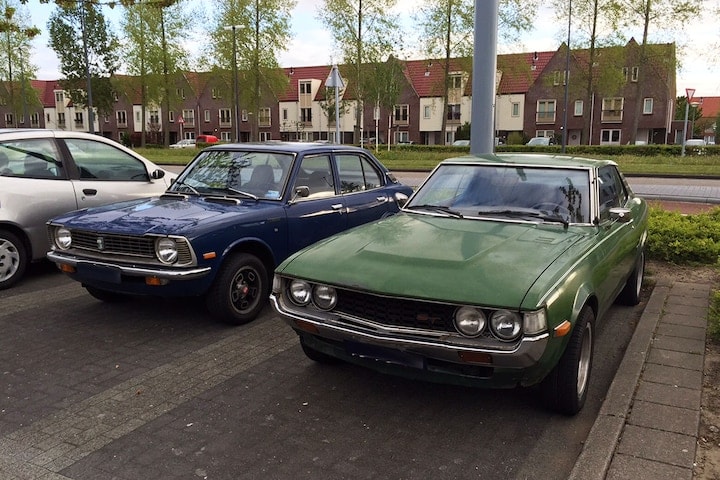 Toyota Corolla en Celica In het Wild