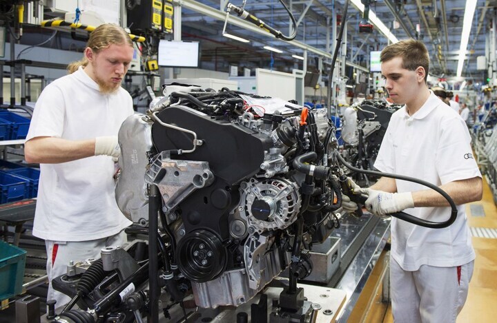 Audi motorenfabriek