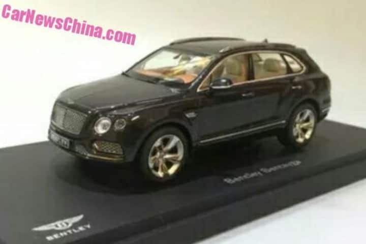 Bentley Bentayga schaalmodel
